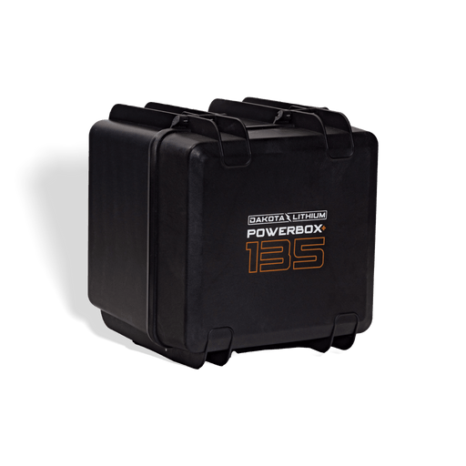 Dakota Lithium | Powerbox+ 135 Waterproof Solar Generator, 12V 135Ah DL+ 1,000CCA Battery Included