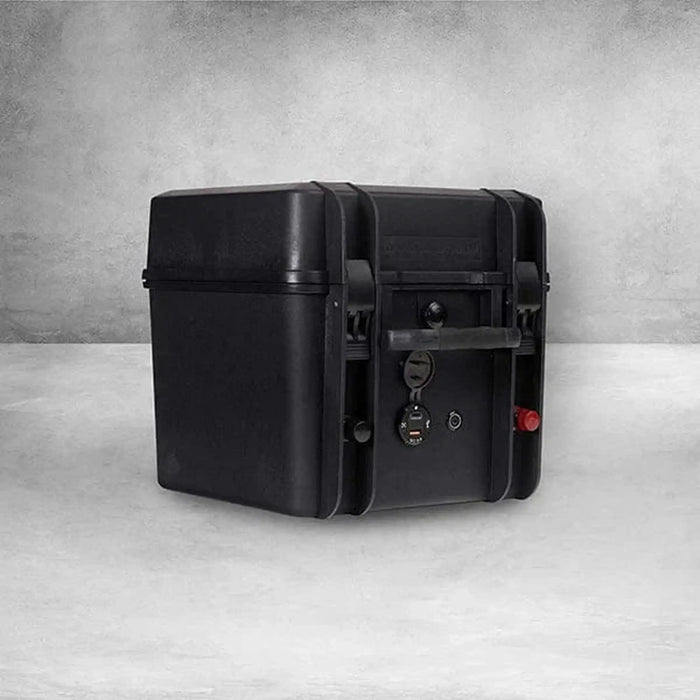 Dakota Lithium | Powerbox+ 135 Waterproof Solar Generator, 12V 135Ah DL+ 1,000CCA Battery Included