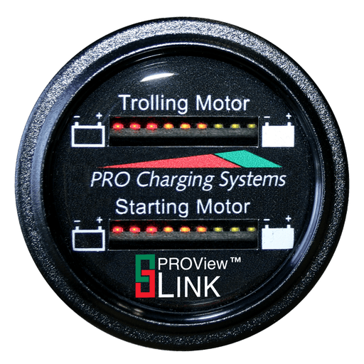 Dual Pro | 12V/12V Dual Battery Fuel Gauge with 15ft Lead | Real-Time Dual Voltage Monitor