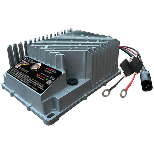 Dual Pro | EAGLE HF ES800 24V Marine Charger with Ring Terminals & Inline Blade Fuses