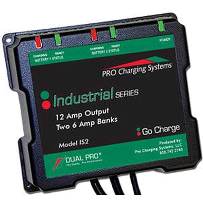 Dual Pro | IS2 12 A Dual-Bank Waterproof Charger – Industrial Series image 1