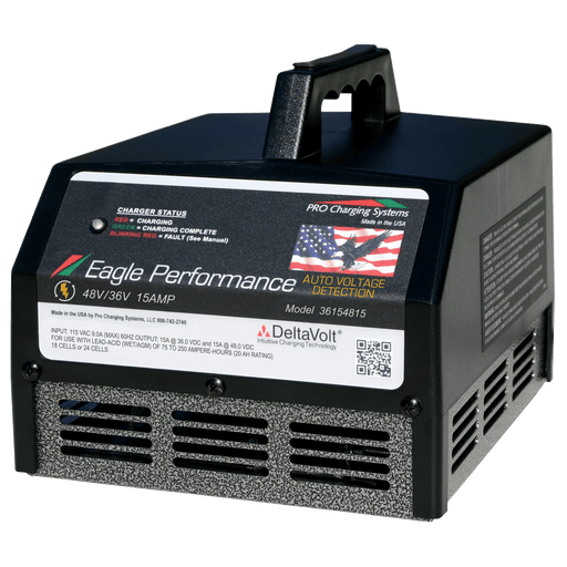 Dual Pro | Portable Auto-Detect Golf Cart Charger – Eagle Performance Series Autodetect image 1