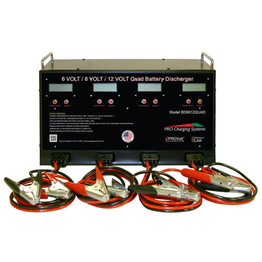Dual Pro | Quad Discharger – BD6812QUAD | Multi-Bank Battery Discharger for 12V Systems
