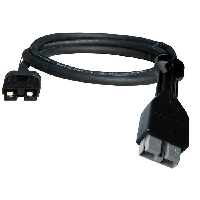 Dual Pro | SB50 Black to SB50 Gray Charger Cable Assembly 7ft. image 1