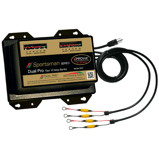 Dual Pro | SS2 2-Bank 30A Marine On Board Charger – Sportsman Series