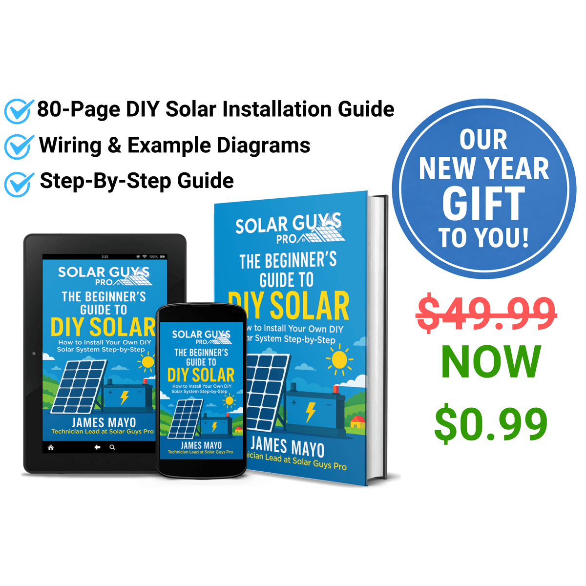 E-Book: The Beginner’s Guide to DIY Solar: How to Install Your Own DIY ...