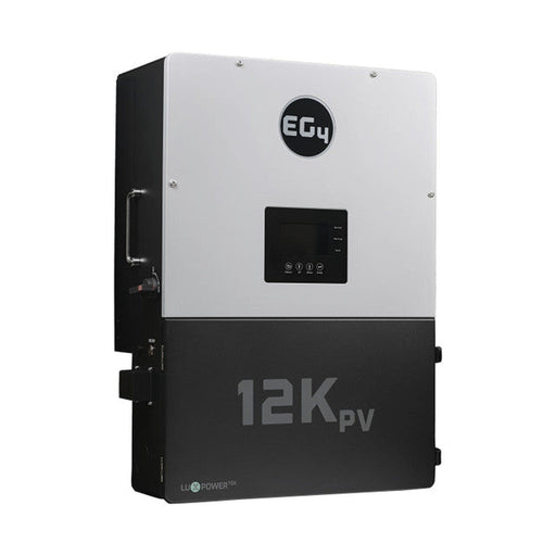 EG4 | 12kPV Hybrid Inverter | 48V | 12000W Input | 8000W Output | 120/240V Split Phase + EG4-WallMount Indoor Battery 280AH | 51.2V | 14.3kWh BNDL-E0012