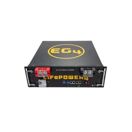 EG4-LifePower4 V2 Lithium Battery | 48V 100AH | Server Rack Battery | UL1973, UL9540A | 10-Year Warranty