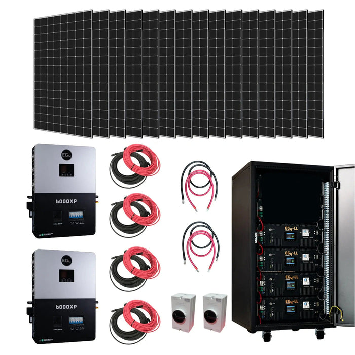 EG4 | Off-Grid Solar Kit EG4 6000XP | 12000W Output | 48V 120/240V + 12800W Solar PV