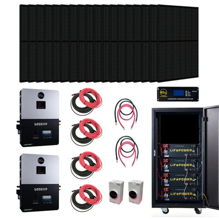 EG4 | Off-Grid Solar Kit EG4 6000XP | 12000W Output | 48V 120/240V + 12800W Solar PV