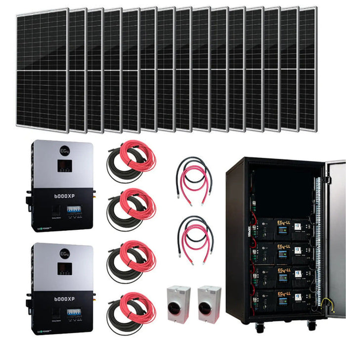 EG4 | Off-Grid Solar Kit EG4 6000XP | 12000W Output | 48V 120/240V + 12800W Solar PV