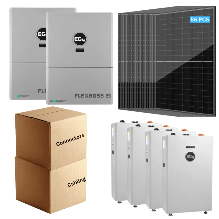 EG4 SUMMIT Ultra Kit - 24.64kW Solar + 64kWh Battery | Dual-Inverter | Complete Solar Hybrid Kit
