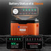 Eco-Worthy | 12V 300AH Lifepo4 Lithium Battery Bluetooth with SOC LEDs and Low Temp Protection