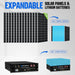 Eco-Worthy | 2340W 48V 12x Bifacial 195W Complete MPPT Off Grid Solar Kit
