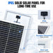 Eco-Worthy | 25W 12V Monocrystalline Solar Panel Trickle Charger Kit image 11