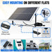Eco-Worthy | 25W 12V Monocrystalline Solar Panel Trickle Charger Kit image 8