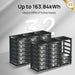 Eco-Worthy | Complete Off-Grid Solar Panel Kit | 2*5KW 120V/240V Output | 20.48kWh Lithium Battery