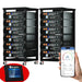 Eco-Worthy | ECO-WORTHY 48V 100Ah Server Rack Battery,5.12kWh Lithium Battery,3U Size,With Bluetooth & Wifi v3