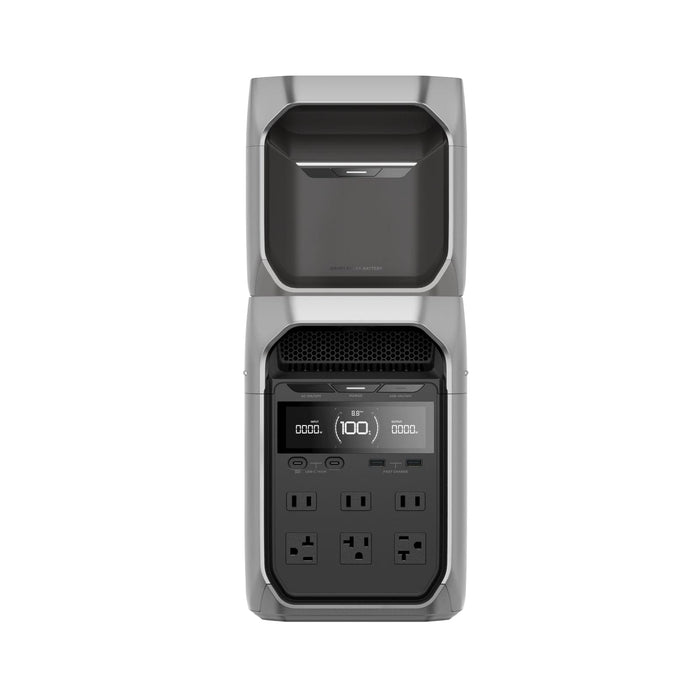 EcoFlow | DELTA 3 Plus Portable Power Station with DELTA 3 Smart Extra Battery