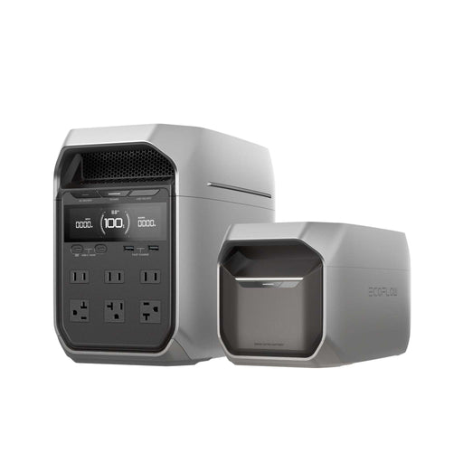 EcoFlow | DELTA 3 Plus Portable Power Station with DELTA 3 Smart Extra Battery