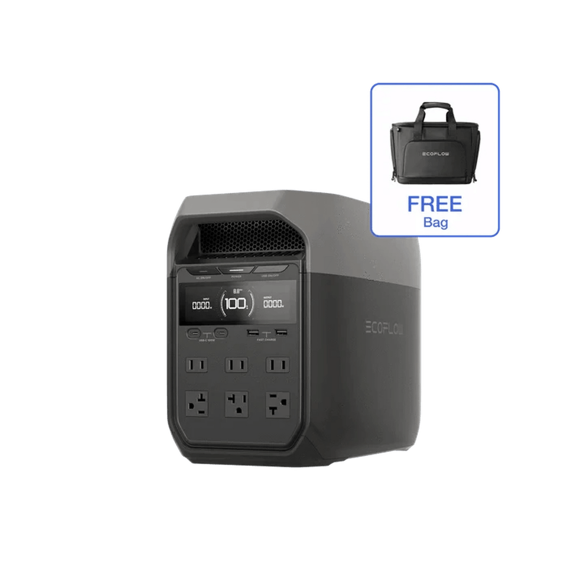 EcoFlow Delta 3 Power Station - Solar Guys Pro