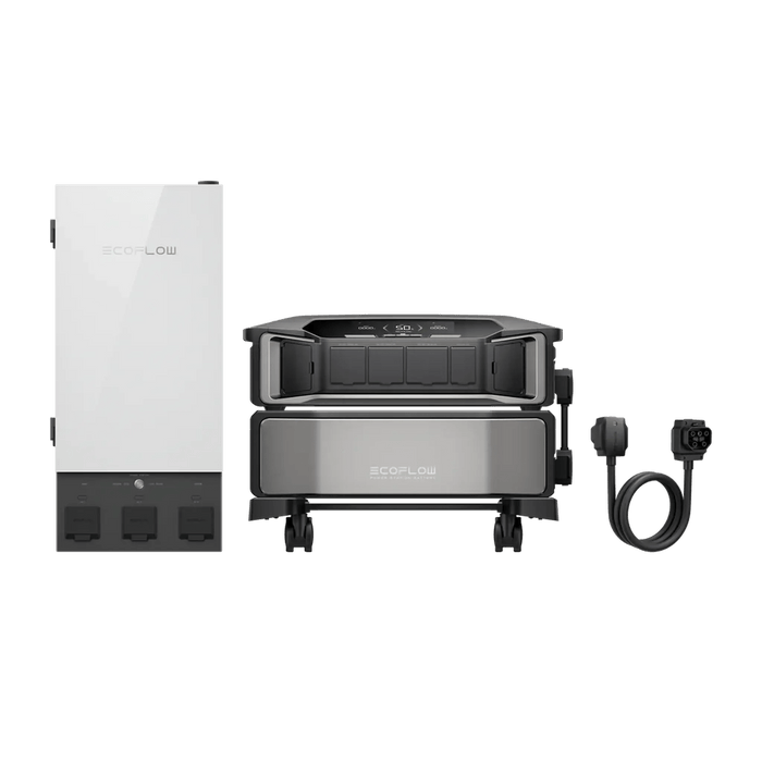 EcoFlow | DELTA Pro Ultra Whole-Home Backup Power System Kit | 7,200W Output / 6kWh-90kWh Capacity | 5.6kW-16.8kW Solar Input | 5-Year Warranty