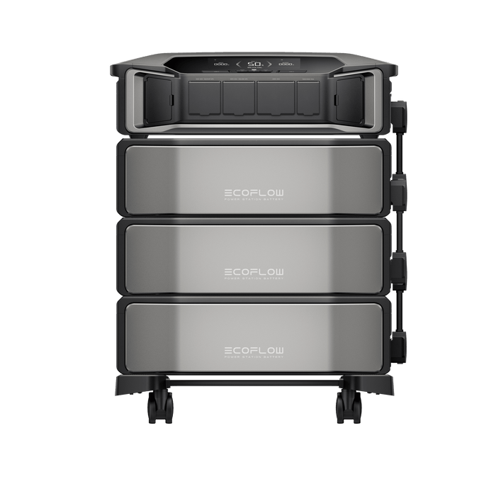 EcoFlow | DELTA Pro Ultra Whole-Home Backup Power System Kit | 7,200W Output / 6kWh-90kWh Capacity | 5.6kW-16.8kW Solar Input | 5-Year Warranty