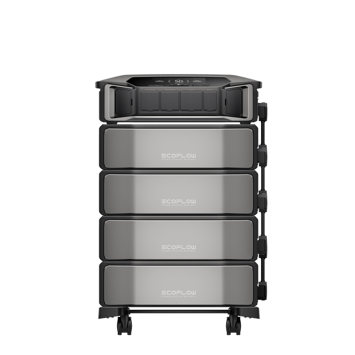 EcoFlow | DELTA Pro Ultra Whole-Home Backup Power System Kit | 7,200W Output / 6kWh-90kWh Capacity | 5.6kW-16.8kW Solar Input | 5-Year Warranty