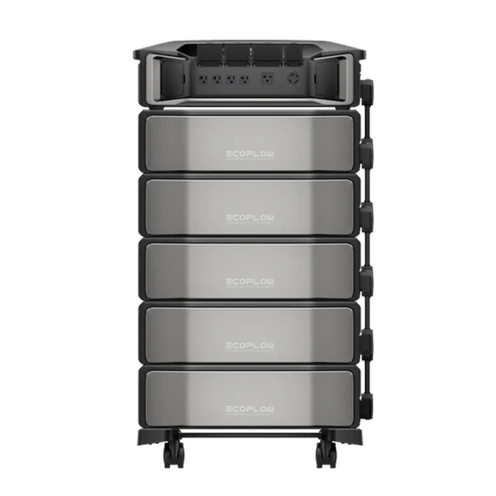 EcoFlow | DELTA Pro Ultra Whole-Home Backup Power System Kit | 7,200W Output / 6kWh-90kWh Capacity | 5.6kW-16.8kW Solar Input | 5-Year Warranty