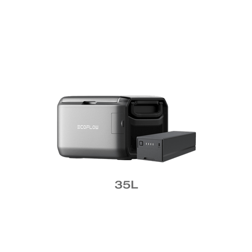 EcoFlow | GLACIER Classic 35L Portable Refrigerator with Plug-In Battery
