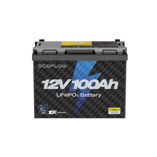 EcoFlow | Lithium 12V 100Ah Deep Cycle LiFePO4 Battery