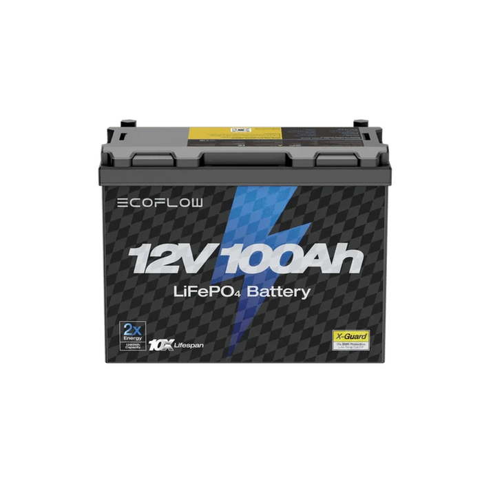 EcoFlow | Lithium 12V 100Ah Deep Cycle LiFePO4 Battery