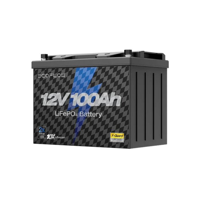 EcoFlow | Lithium 12V 100Ah Deep Cycle LiFePO4 Battery