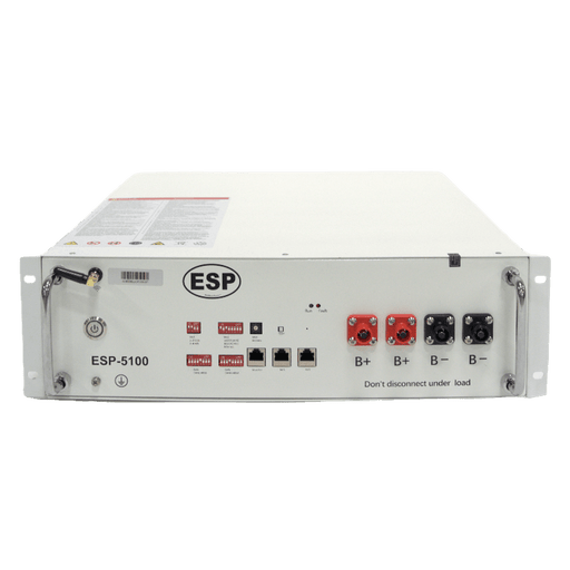 EndurEnergy | ESP-5100 LiFePO4 | 48v Lithium Battery | Server Rack Battery