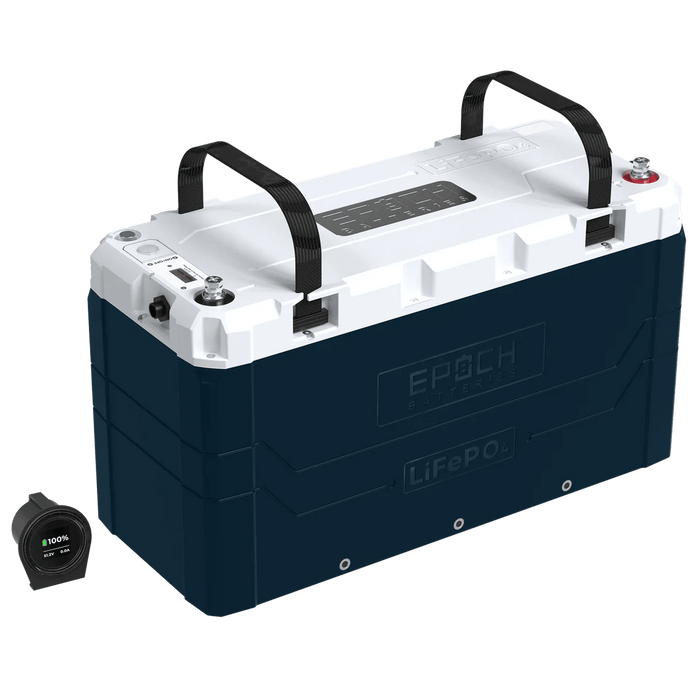 Epoch Batteries | 12V 460Ah V2 Elite Series | Heated & Bluetooth & Victron Comms LiFePO4 Battery