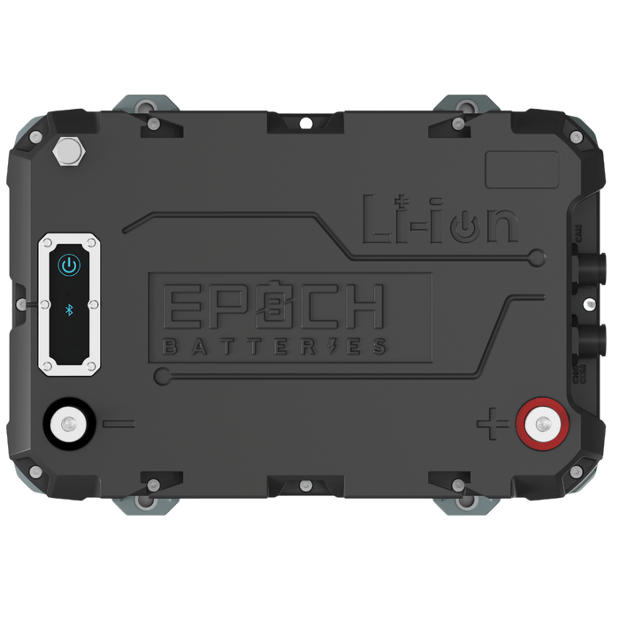 Epoch Batteries | 24V 100Ah LiFePO4 Lithium Battery Bluetooth, Heating, Waterproof