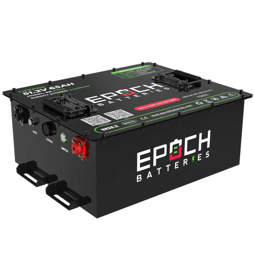 Epoch Batteries | LiMax Series 48V 65Ah Lithium LiFePO4 Golf Cart Battery - Complete Kit