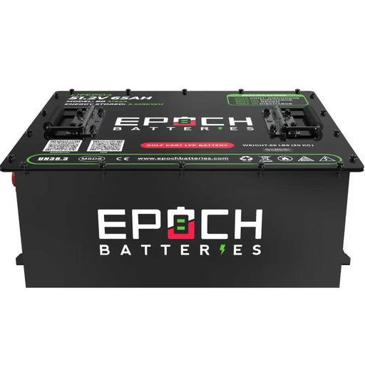 Epoch Batteries | LiMax Series 48V 65Ah Lithium LiFePO4 Golf Cart Battery - Complete Kit