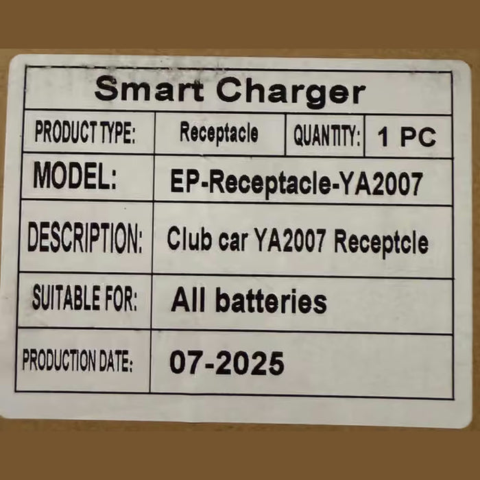 Epoch Batteries | Yamaha Drive 2007-2010 Charger Receptacle
