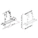 Fiamma | Carry-Bike 200 DJ Rack for Ford Transit Vans Deep Black