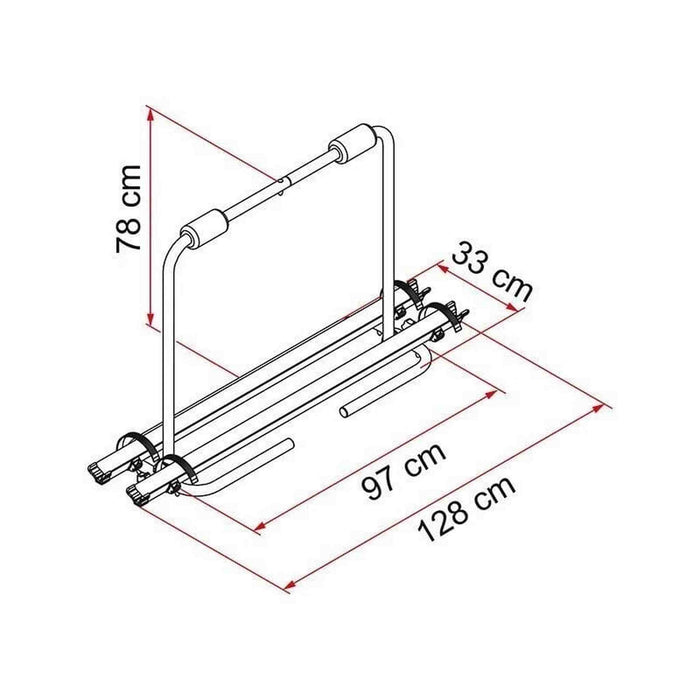Fiamma | Carry-Bike Airstream 75 Bike Rack