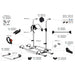 Fiamma | Carry-Bike Pro Rear Bike Rack for RVs and Motorhomes