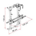 Fiamma | Carry-Bike Rack for Ram ProMaster Vans Silver