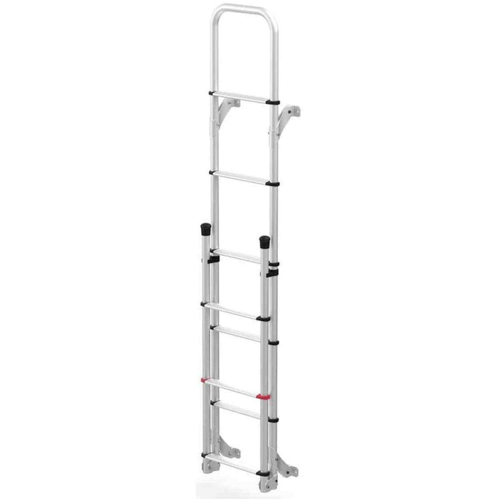 Fiamma | Deluxe DJ Rear Door Ladder for Ford Transit & Mercedes Sprinter Vans