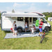 Fiamma | F45 S Wall Mount Awning with Winch Crank and Support Legs