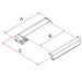 Fiamma | F80 S Roof-Mount Awning with Winch Crank and Support Legs for Vans and RVs - 290 Deep Black 9'6" - 6'6" extension