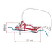 Fiamma | F80S & F65 Eagle Awning Mounting Bracket Kit for Ford Transit Vans