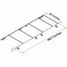 Fiamma | Roof Rack for 159' Extended Ram Promaster Vans - Silver