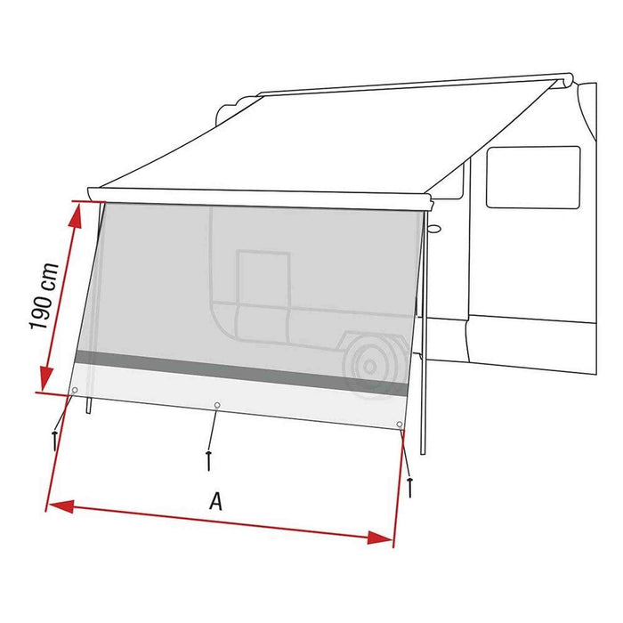 Fiamma | Sun View XL Awning Sun Shade for F35, F45, F65 & F80S