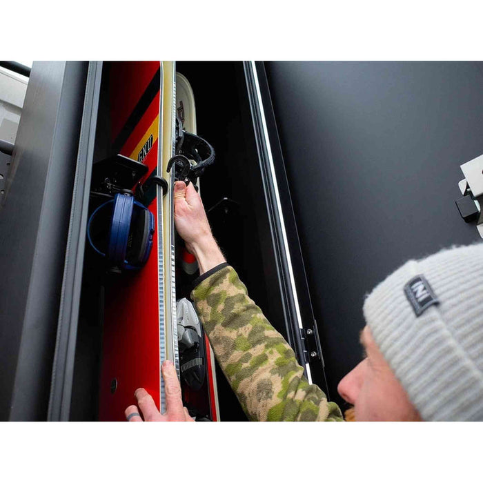 Flatline Van Co | Adventure Van Ski &amp; Snowboard Locker